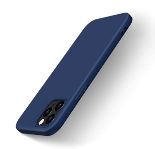 Etui Silicone Cloud do iPhone 12 Pro Max Midnight Blue