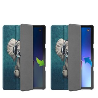 Etui Smartcase Braders do Lenovo Tab M10 10.1 3rd Gen Happy Elephant