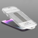 Szkło Hartowane Full Glue Easy-Stick Braders do iPhone 12 / 12 Pro Czarny