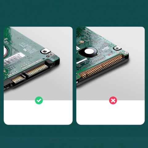 Ugreen adapter obudowa kieszeń na dysk SATA 2.5'' USB 3.0 czarny (US221)