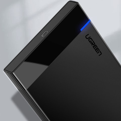 Ugreen adapter obudowa kieszeń na dysk SATA 2.5'' USB C 3.0 czarny (US221)