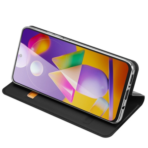 Etui z klapką DUX DUCIS + szkło ochronne do Samsung Galaxy M31s