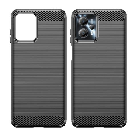 Etui Carbon Case do Motorola Moto G53 / G13 elastyczny czarny