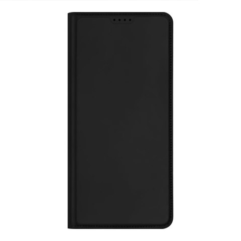 Dux Ducis Skin Pro etui do Honor Magic5 pokrowiec z klapką portfel na kartę podstawka czarne
