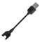 Kabel USB do ładowania Xiaomi Mi Band 2 15±1cm czarny