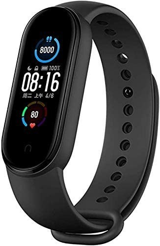 Opaska zamienna silikonowa do Xiaomi Mi Band 7 / 6 / 5 czarny