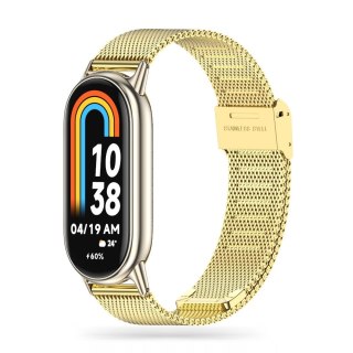 Pasek Milaneseband do Xiaomi Mi Band 8 / 8 NFC Gold