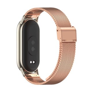 Pasek Milaneseband do Xiaomi Mi Band 8 / 8 NFC Rose Gold