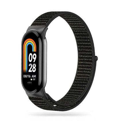 Pasek Nylon do Xiaomi Mi Band 8 / 8 NFC Black