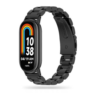 Pasek Stainless do Xiaomi Mi Band 8 / 8 NFC Black