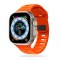 Pasek Icon Line do Apple Watch 4 / 5 / 6 / 7 / 8 / SE / Ultra (42 / 44 / 45 / 49 mm) Orange