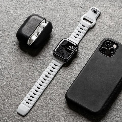 Pasek Icon Line do Apple Watch 4 / 5 / 6 / 7 / 8 / SE / Ultra (42 / 44 / 45 / 49 mm) Starlight