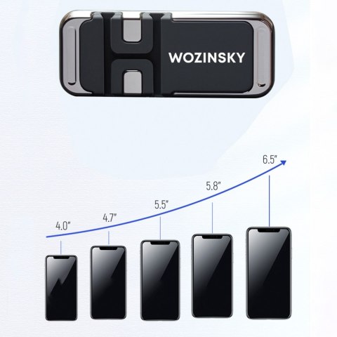 Wozinsky uchwyt na telefon magnetyczny z organizerem do kabli (WMCDO-B1)