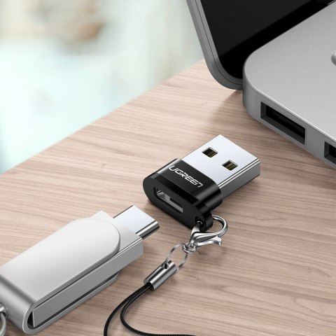Adapter USB C (żeński) - USB (męski) Ugreen US280 - czarny