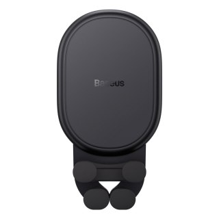 Baseus uchwyt samochodowy z wbudowaną ładowarką indukcyjną 15W na kratkę wentylacyjną nawiew czarny
