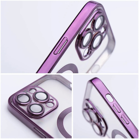 Etui Futerał Electro Mag Cover do iPhone 11 fioletowy