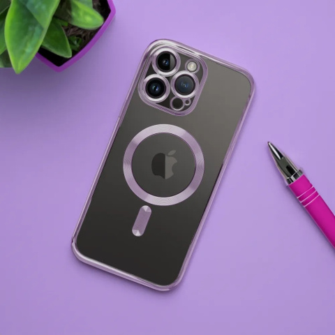 Etui Futerał Electro Mag Cover do iPhone 11 fioletowy