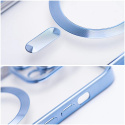 Etui Futerał Electro Mag Cover do iPhone 12 Pro Max niebieski