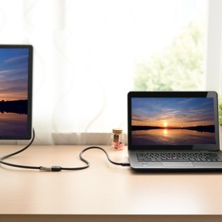 Ugreen kabel przejściówka HDMI (męski) - HDMI (żeński) 2.0 4K 1m czarny (HD107)