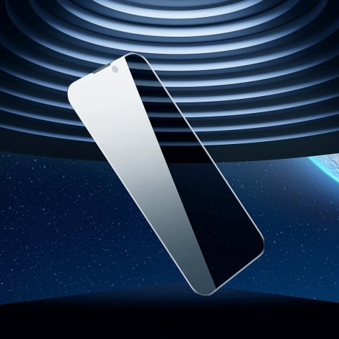 Baseus Privacy szkło hartowane do iPhone 14 Pro na cały ekran 0.4mm prywatyzujące filtr Anti Spy + zestaw montażowy