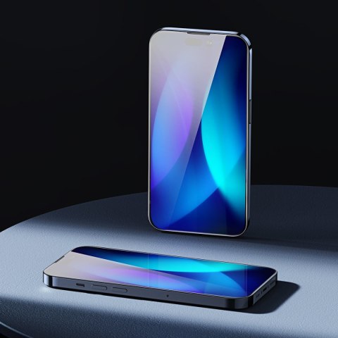 Baseus Privacy szkło hartowane do iPhone 14 Pro na cały ekran 0.4mm prywatyzujące filtr Anti Spy + zestaw montażowy