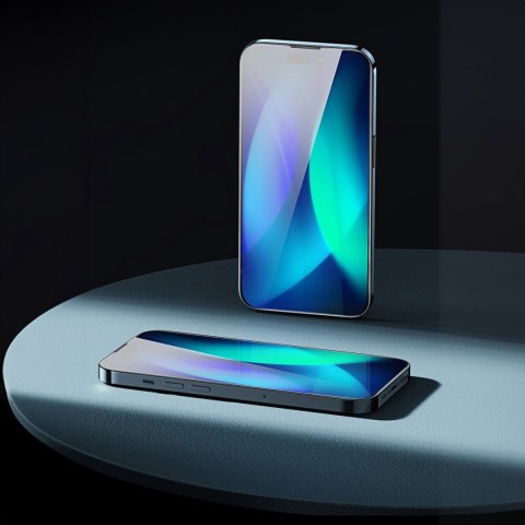 Baseus Privacy szkło hartowane do iPhone 14 Pro na cały ekran 0.4mm prywatyzujące filtr Anti Spy + zestaw montażowy