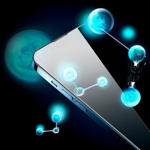 Baseus Privacy szkło hartowane do iPhone 14 Pro na cały ekran 0.4mm prywatyzujące filtr Anti Spy + zestaw montażowy