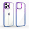 Etui Rainbow Tęczowe do iPhone 14 Pro Max fioletowo-niebieski