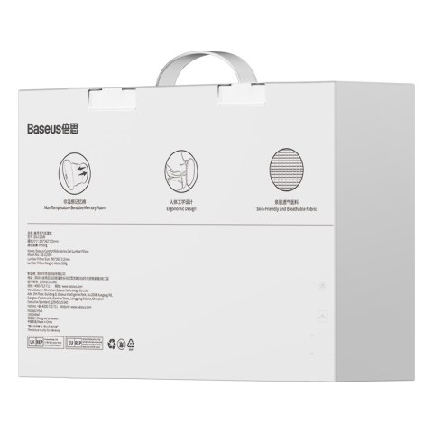 Poduszka lędźwiowa do samochodu Baseus ComfortRide CNYZ000013 szara