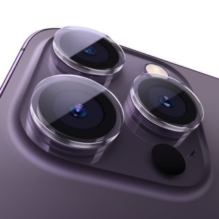 Szkło hartowane na aparat do iPhone 14 Pro / 14 Pro Max Baseus + zestaw montażowy