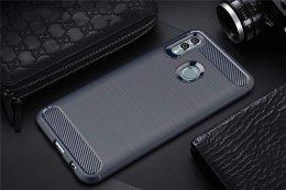 Etui Carbon Case do Huawei P Smart Plus 2019 / Honor 10 Lite niebieski