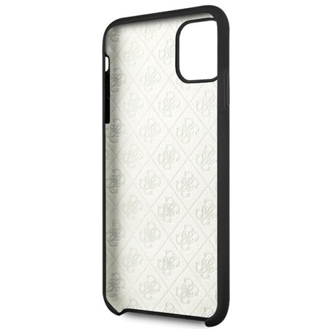 Oryginalne Etui Guess do iPhone 11 Pro Max black/czarny hard case Silicone