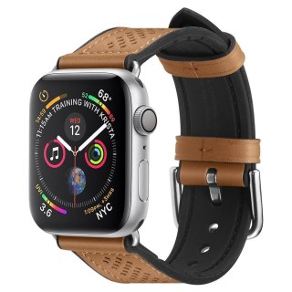 Skórzany pasek Spigen Retro do Apple Watch 1 / 2 / 3 / 4 / 5 brązowy