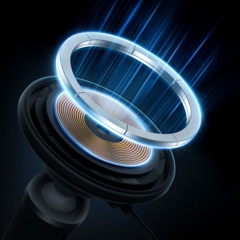 Ładowarka indukcyjna do samochodu MagSafe 15W USB C 25W Baseus CW01 - czarna