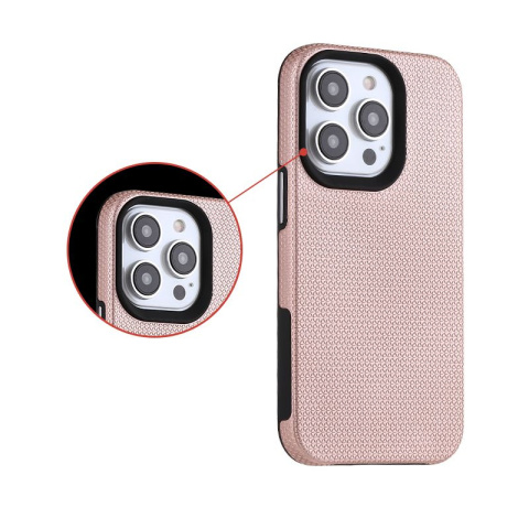 Etui Pancerne Eleganckie do iPhone 11 Pudrowy Róż