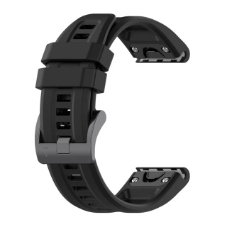 Pasek / opaska do Garmin Fenix 3 / 3HR / 5X / 6X / 6X PRO / 7X / 7X PRO czarny