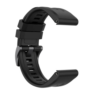 Pasek / opaska do Garmin Fenix 3 / 3HR / 5X / 6X / 6X PRO / 7X / 7X PRO czarny