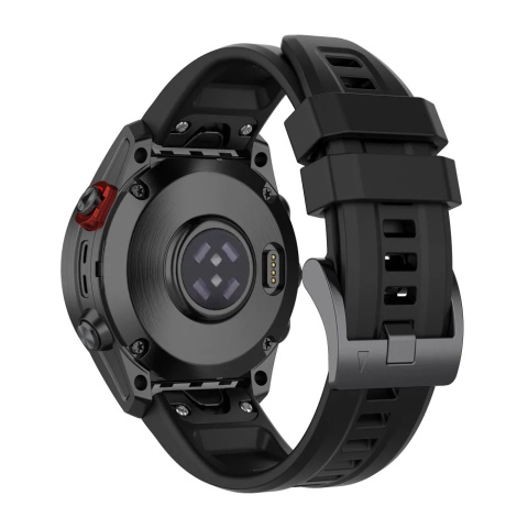 Pasek / opaska do Garmin Fenix 3 / 3HR / 5X / 6X / 6X PRO / 7X / 7X PRO czarny