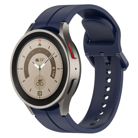 Pasek / opaska do Garmin Fenix 3 / 3HR / 5X / 6X / 6X PRO / 7X / 7X PRO granatowy