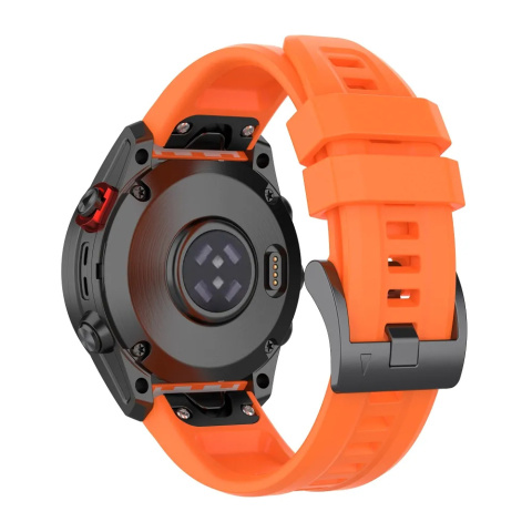 Pasek / opaska do Garmin Fenix 3 / 3HR / 5X / 6X / 6X PRO / 7X / 7X PRO pomarańcz