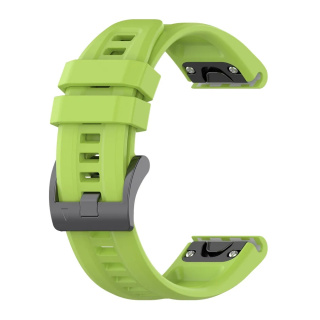 Pasek / opaska do Garmin Fenix 3 / 3HR / 5X / 6X / 6X PRO / 7X / 7X PRO zielony