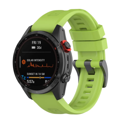 Pasek / opaska do Garmin Fenix 3 / 3HR / 5X / 6X / 6X PRO / 7X / 7X PRO zielony