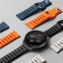 Pasek Icon Line do Samsung Galaxy Watch 4 / 5 / 5 Pro (40 / 42 / 44 / 45 / 46 mm) Black