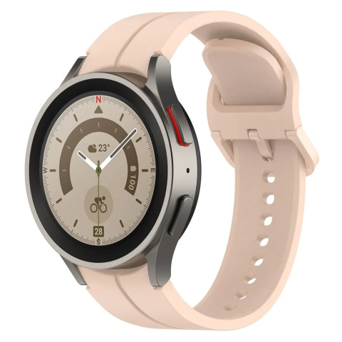 Pasek / opaska do smartwatcha Samsung Galaxy Watch 4 / 5 jasny róż