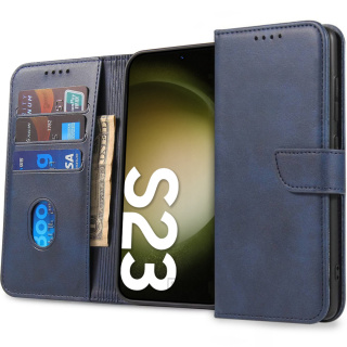 Etui Braders Wallet do Samsung Galaxy S23 granatowy