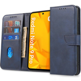 Etui Braders Wallet do Xiaomi Redmi Note 9S / Note 9 Pro granatowy
