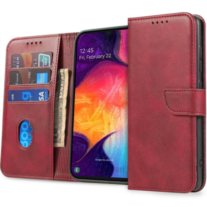 Etui Braders Wallet do Oppo A98 5G czerwone