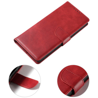 Etui Braders Wallet do Oppo A98 5G czerwone