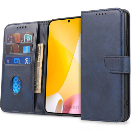 Etui Braders Wallet do Xiaomi 12 Lite granatowy