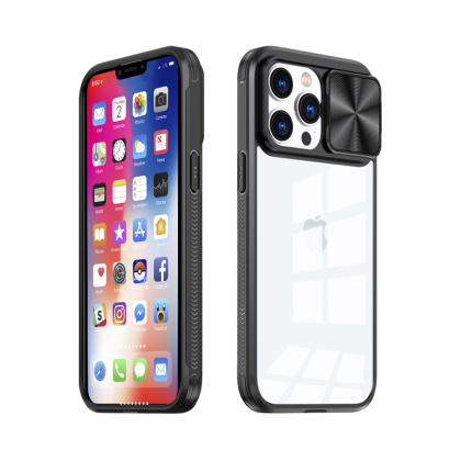 Etui Camslider z Osłoną Aparatu do iPhone 11 Czarny